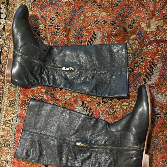 Vintage FRYE Jillian pull on Leather Women's Boots - Picture 2 of 6